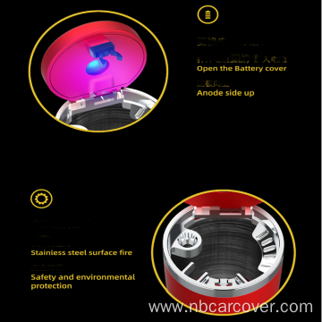 Car Ashtray Plastic Car Ashtray With Led Lights